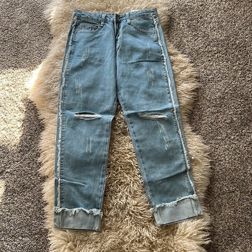 Distressed Jeans